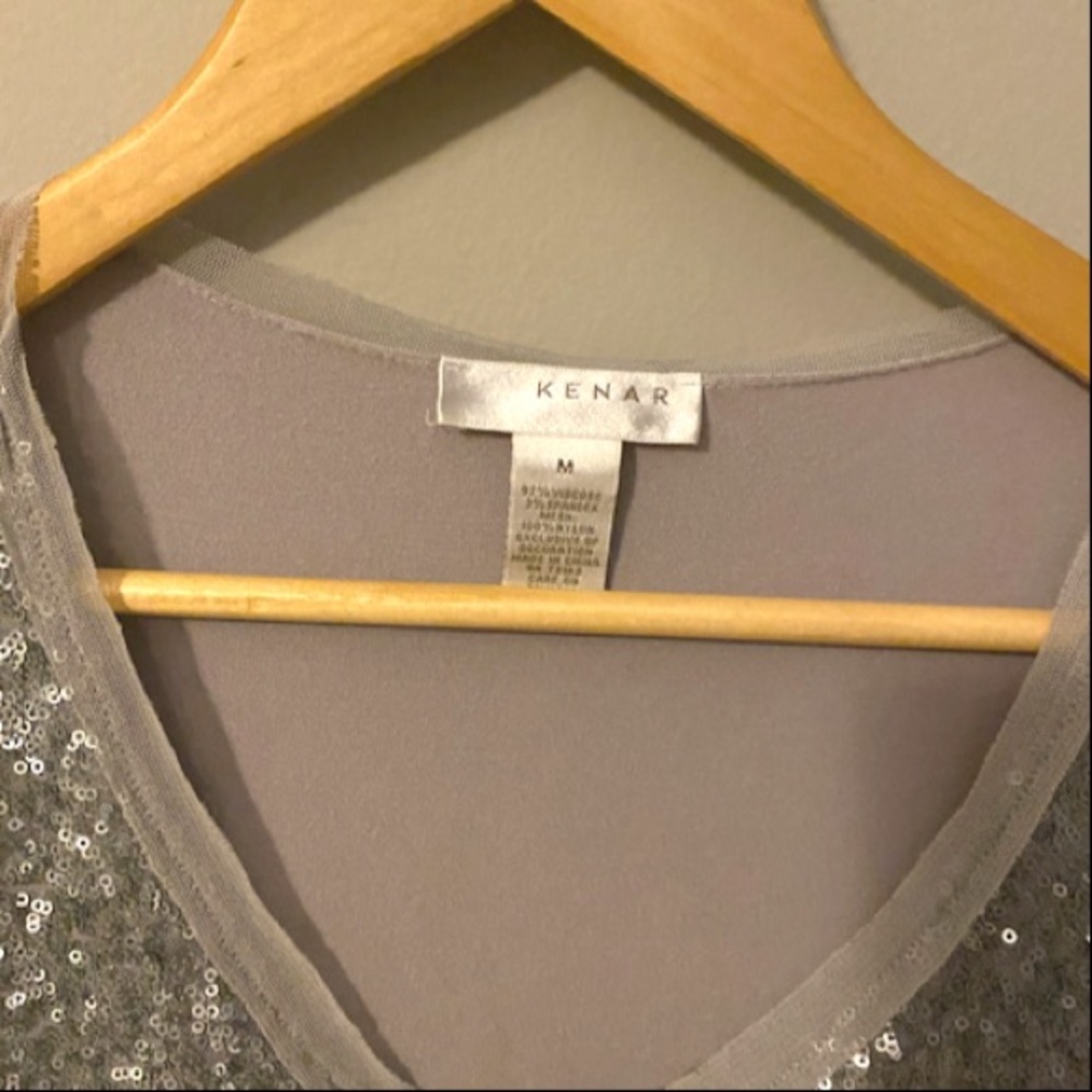 Gorgeous Kenar Sequined Tank - Picture 2 of 4